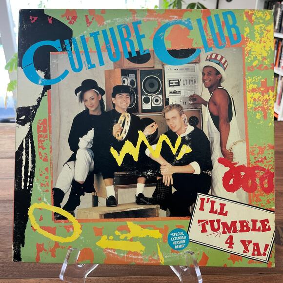 Culture Club I'll Tumble 4 Ya Extended Remix Vinyl LP 1983 Virgin XSS 170951 - Picture 2 of 8